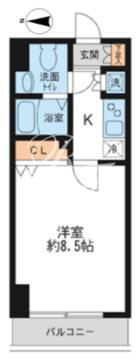 HF錦糸町レジデンス 304 間取り図