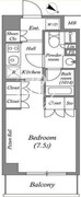 ルクレ西池袋 215 間取り図