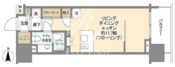 クレヴィア両国国技館通り 308 間取り図