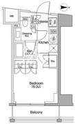 ザ・パークハビオSOHO代々木公園 514 間取り図