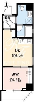 プレスタンテウィステリア 401 間取り図