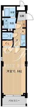 ライブフラット不動前 312 間取り図