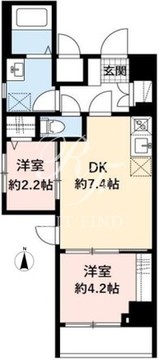 プレスタンテウィステリア 603 間取り図