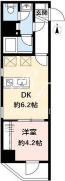 プレスタンテウィステリア 205 間取り図
