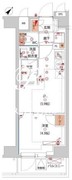 ハーモニーレジデンス東京サウス大塚 1101 間取り図