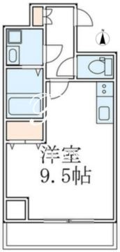 グランパセオ菊川2 504 間取り図