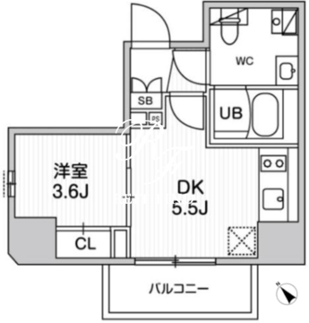 シーフォルム江戸川橋 601 間取り図