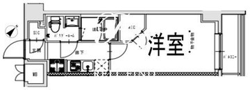 エスレジデンス王子テルセーラ 603 間取り図