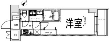 エスレジデンス王子テルセーラ 205 間取り図