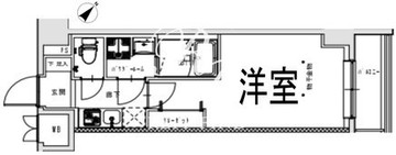 エスレジデンス王子テルセーラ 405 間取り図