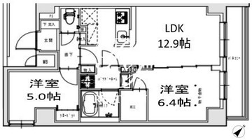 エスレジデンス王子テルセーラ 705 間取り図