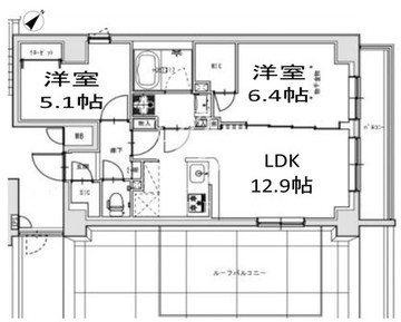 エスレジデンス王子テルセーラ 901 間取り図