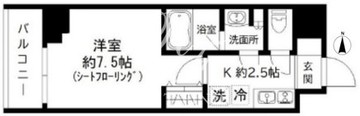 フェルモアルテ世田谷若林 504 間取り図
