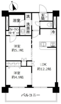 Nステージ赤羽志茂 604 間取り図