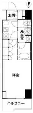 ルーブル池袋弐番館 1009 間取り図