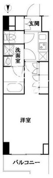 ルーブル池袋弐番館 1008 間取り図