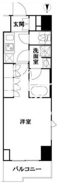 ルーブル池袋弐番館 907 間取り図