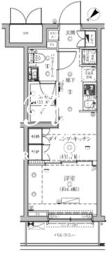 セジョリ鵜の木 211 間取り図