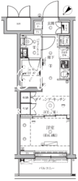 セジョリ鵜の木 213 間取り図