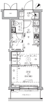 セジョリ鵜の木 305 間取り図