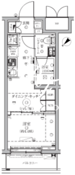 セジョリ鵜の木 108 間取り図