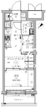 セジョリ鵜の木 210 間取り図