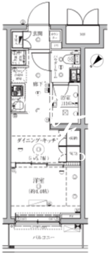セジョリ鵜の木 310 間取り図