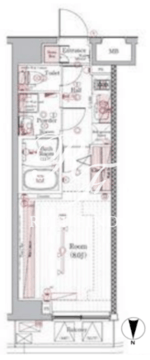 ブライズ住吉 302 間取り図