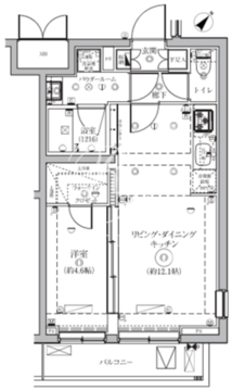 セジョリ鵜の木 226 間取り図