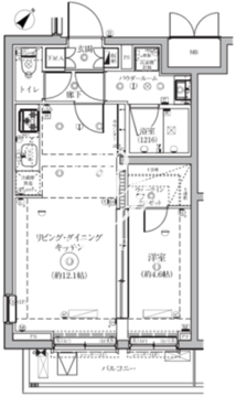 セジョリ鵜の木 215 間取り図