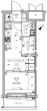 セジョリ鵜の木 219 間取り図