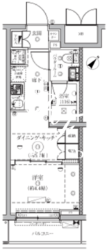 セジョリ鵜の木 225 間取り図