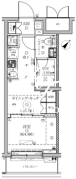 セジョリ鵜の木 317 間取り図