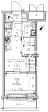 セジョリ鵜の木 319 間取り図