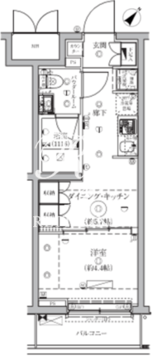 セジョリ鵜の木 116 間取り図