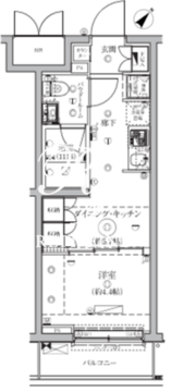 セジョリ鵜の木 118 間取り図