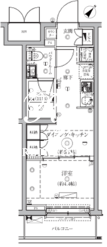セジョリ鵜の木 220 間取り図