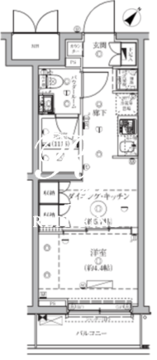 セジョリ鵜の木 224 間取り図