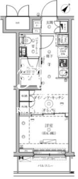 セジョリ鵜の木 318 間取り図