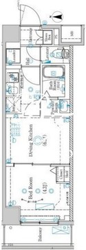 ラフィスタ墨田5丁目2 306 間取り図