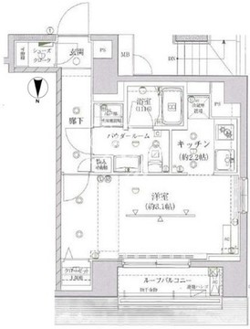 アルテシモテソロ 901 間取り図
