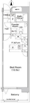 プライムアーバン学芸大学パークフロント 203 間取り図