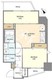 リビオメゾン入谷 1203 間取り図