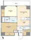リビオメゾン入谷 901 間取り図