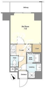リビオメゾン入谷 902 間取り図