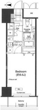 グランハイツ高田馬場 1225 間取り図