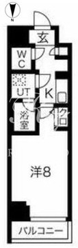 スパシエトラッド門前仲町 504 間取り図