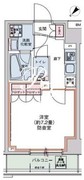HTアジール芝浦 1101 間取り図