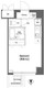 コンフォリア東中野 303 間取り図