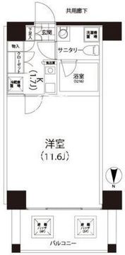 クイズ恵比寿 711 間取り図